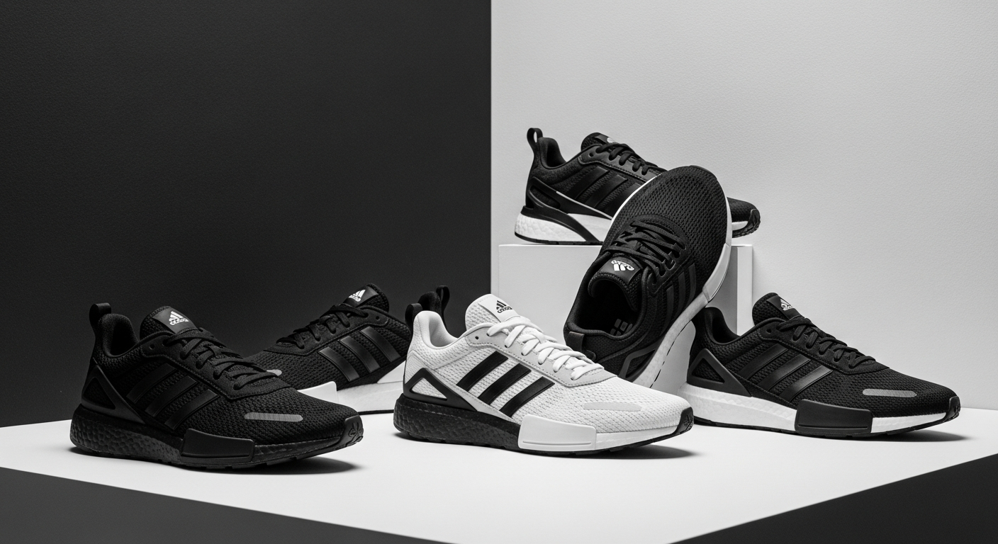 Tendances" en chaussures Adidas